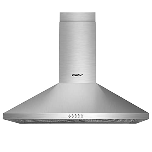 30 Inch Stainless Steel Convertible Wall Mount Range Hood