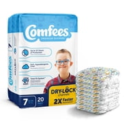Comfees Baby Baby Diaper Size 7, 12 hour protection, over 41 lbs., 20 Count, 1 Pack