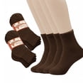 thumbnail image 1 of Comfello Circulatory Diabetic Ankle Socks for Men & Women – 3-Pack – Non-Binding, Extra Wide Moisture Wicking Cotton Socks, 1 of 6