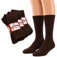 thumbnail image 1 of Comfello Diabetic Quarter Socks for Men & Women Non Binding Seamless Extra Wide Socks 6 Pairs, 1 of 7