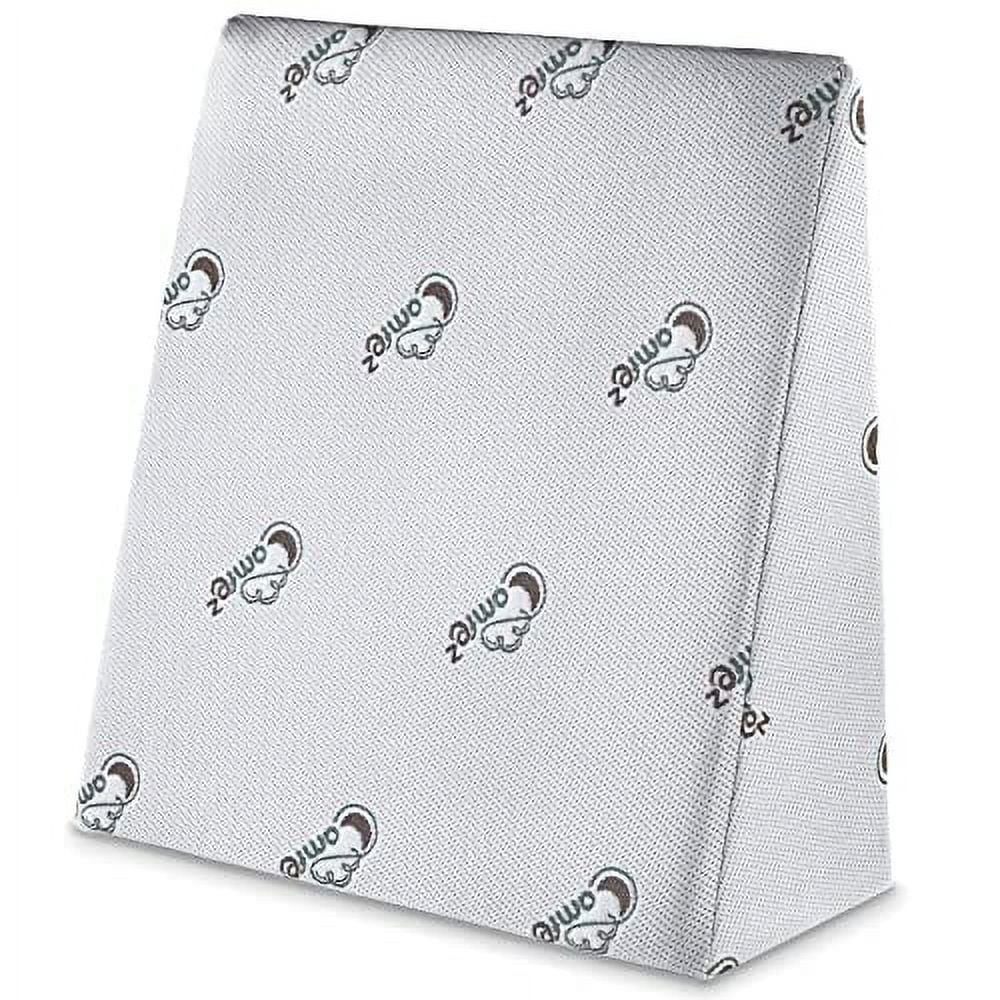 Comfez Cooling Memory Foam Wedge Pillow Reading & Watching TV Pillow Zippered Bamboo