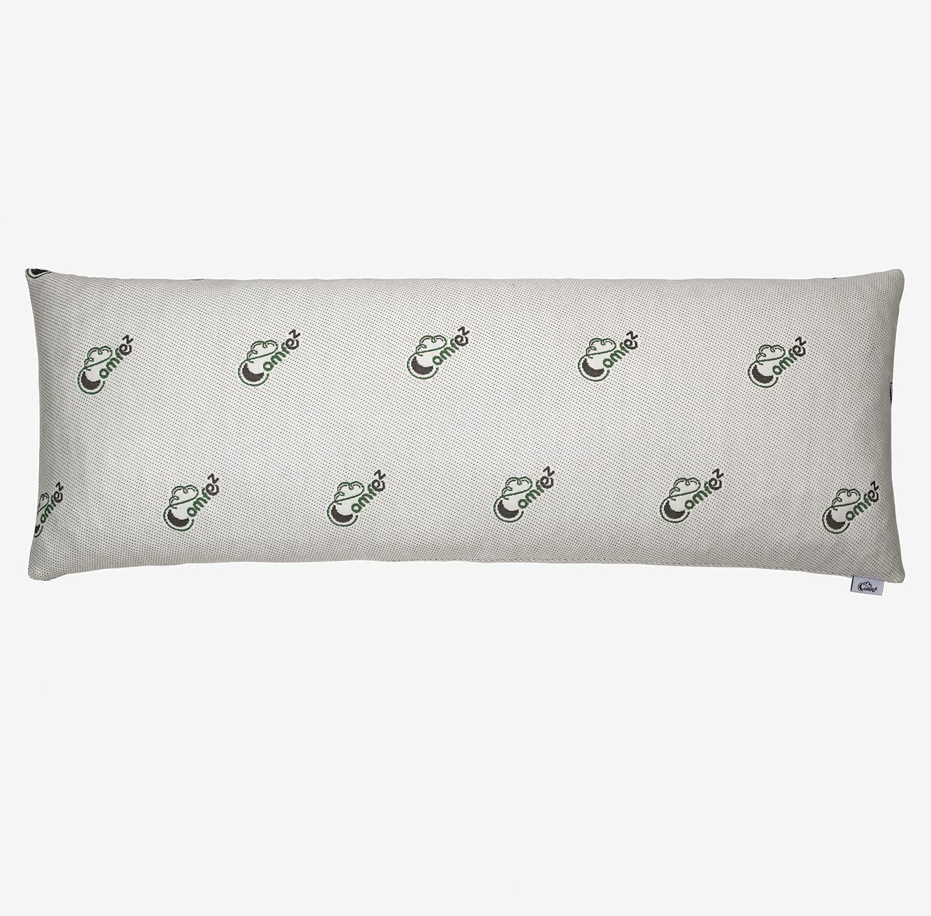 Comfez Shredded Memory Foam Body Pillow Zippered Cooling Bamboo Cover