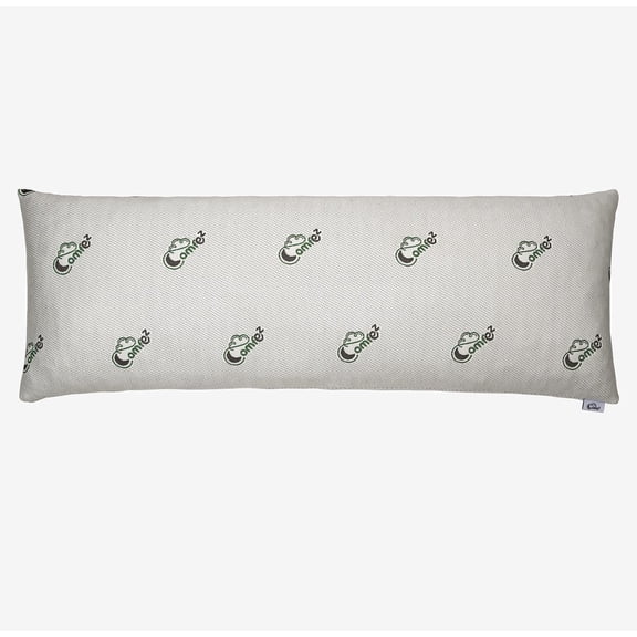 Comfez Shredded Memory Foam Body Pillow, 20"x55", Cooling Bamboo Cover, Adjustable Thickness