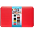 thumbnail image 1 of ComfiLife Anti Fatigue Durable Floor Mat for Kitchen, Standing Desk, Home, Office, Garage 20" x 32" Scarlet Orange, 1 of 8