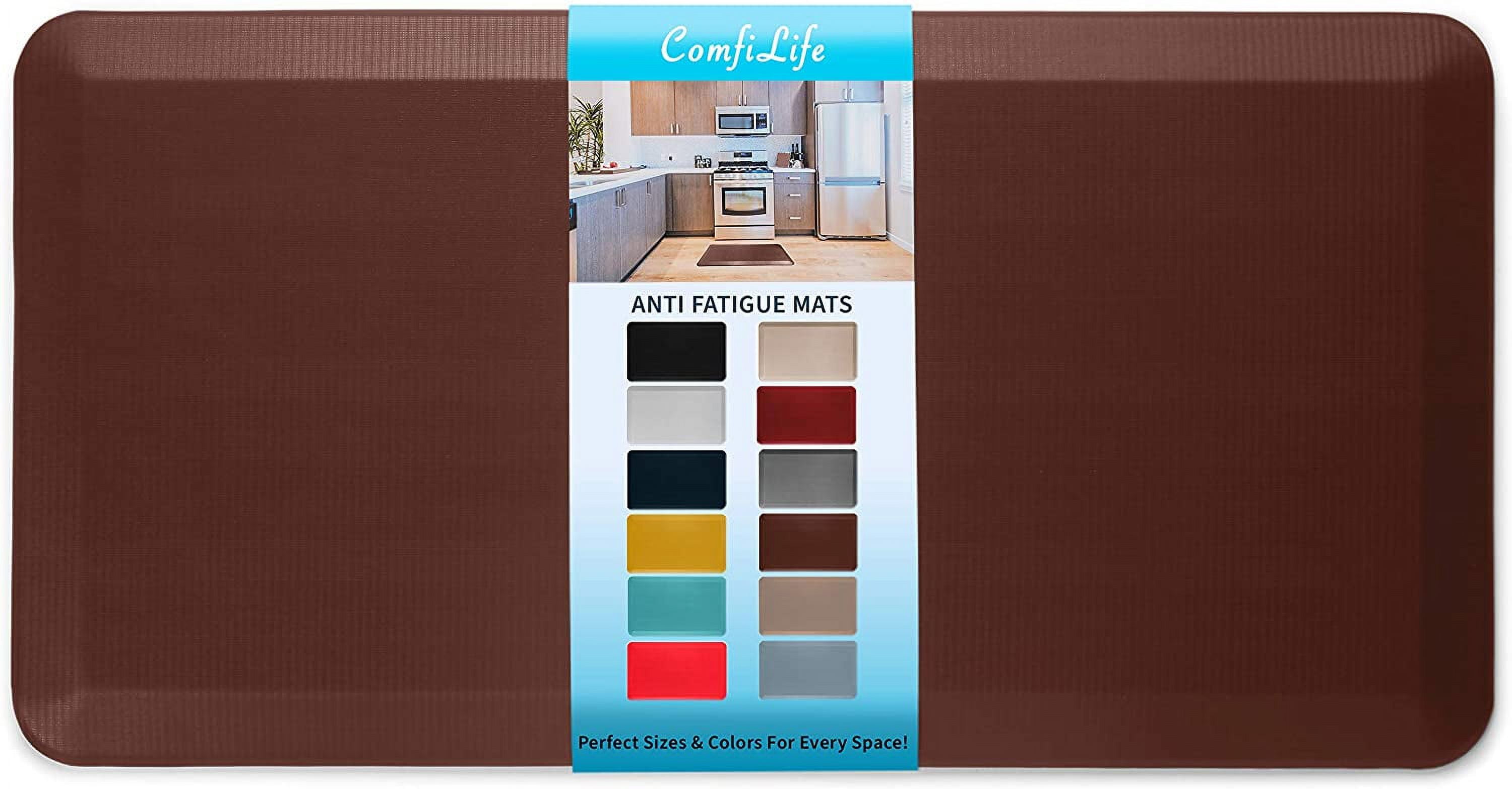 ComfiLife Anti Fatigue Floor Mat 3/4 Inch Thick Perfect Kitchen Mat