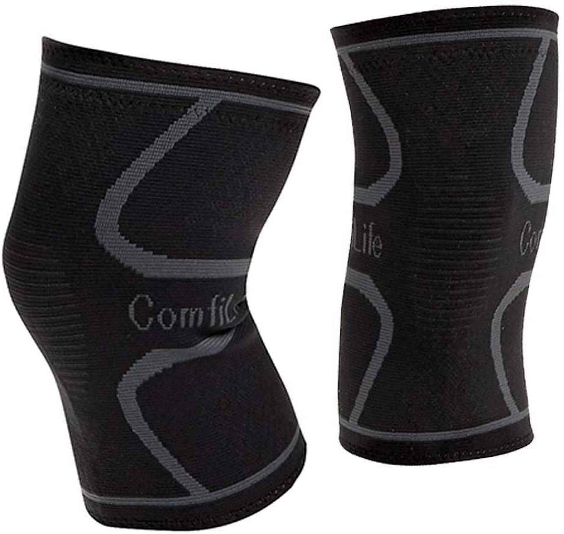 ComfiLife Compression Knee Sleeves - Knee Support Brace for Running ...
