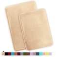 thumbnail image 1 of ComfiTime 2 Piece Bathroom Rugs Set – Thick Memory Foam, Non-Slip Bath Mat, Soft Plush Velvet Top, Ultra Absorbent, Small, Large & Long Rugs for Bathroom Floor, Beige, 17*24 & 20*32, 1 of 12