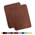 thumbnail image 1 of ComfiTime 2 Piece Bathroom Rugs Set – Thick Memory Foam, Non-Slip Bath Mat, Soft Plush Velvet Top, Ultra Absorbent, Small, Large & Long Rugs for Bathroom Floor, Brown, 17*24, 2PCS, 1 of 11