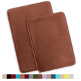 thumbnail image 1 of ComfiTime 2 Piece Bathroom Rugs Set – Thick Memory Foam, Non-Slip Bath Mat, Soft Plush Velvet Top, Ultra Absorbent, Small, Large & Long Rugs for Bathroom Floor, Brown, 17*24 & 20*32, 1 of 11