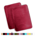 thumbnail image 1 of ComfiTime 2 Piece Bathroom Rugs Set – Thick Memory Foam, Non-Slip Bath Mat, Soft Plush Velvet Top, Ultra Absorbent, Small, Large & Long Rugs for Bathroom Floor, Burgundy, 17*24, 2PCS, 1 of 12