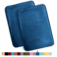 thumbnail image 1 of ComfiTime 2 Piece Bathroom Rugs Set – Thick Memory Foam, Non-Slip Bath Mat, Soft Plush Velvet Top, Ultra Absorbent, Small, Large & Long Rugs for Bathroom Floor, Navy Blue, 22*42, 2PCS, 1 of 12