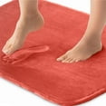 ComfiTime 3 Piece Bathroom Rugs Set Thick Memory Foam, NonSlip Bath