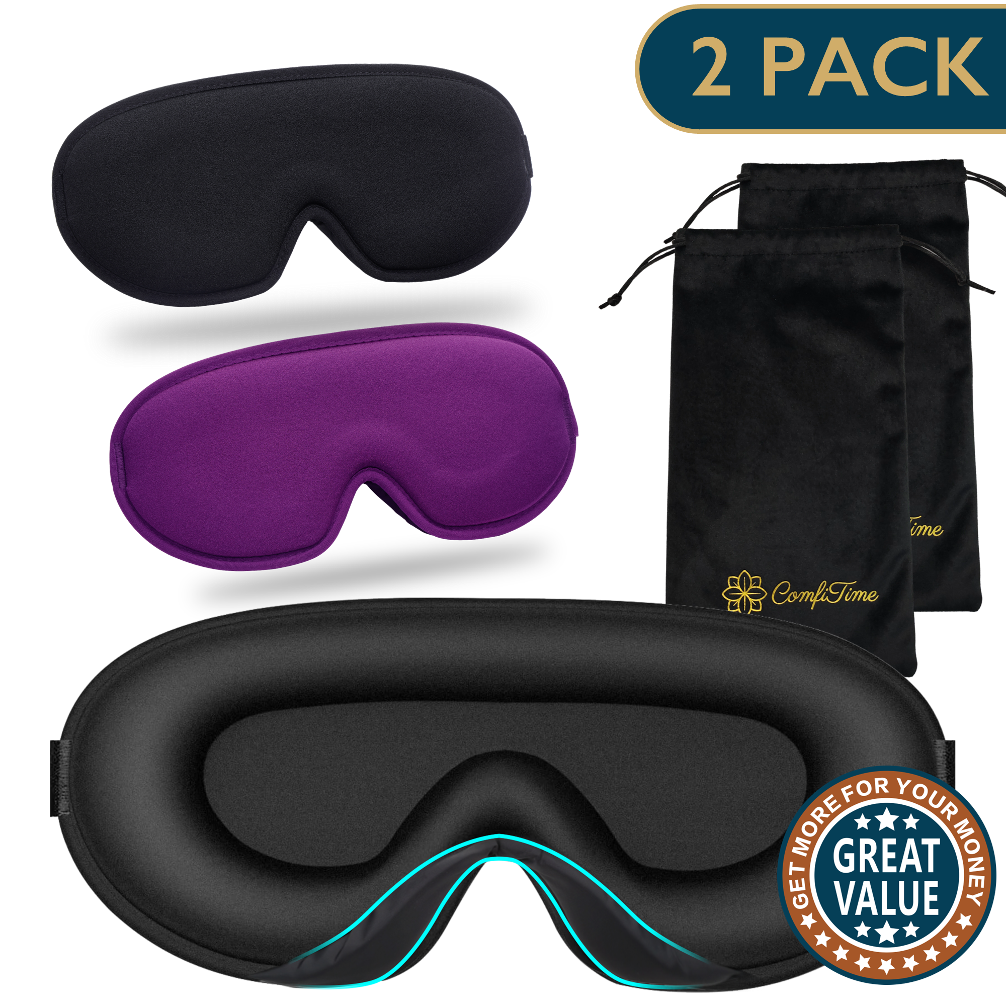 Beautiful view of Blue Light Filtering Eye Masks For Adults Sleep