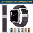 thumbnail image 1 of ComfiTime Apple Watch Band–Stretchy Braided iWatch Sport Band 38mm 40mm 41mm 42mm 44mm 45mm 49mm for Men&Women, Breathable Elastic Apple Watch Wristbands Strap for Series 9 8 7 6 5 4 3 2 1 SE Ultra, 1 of 15