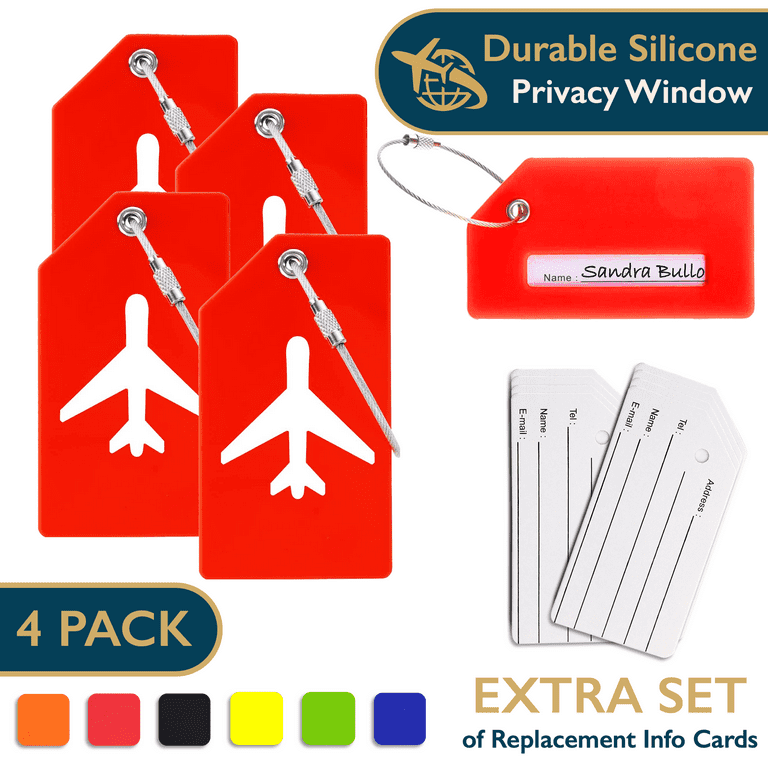 Travel luggage tags hot sale