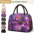 thumbnail image 1 of ComfiTime Lunch Bag - Insulated Lunch Box for Women, Large Capacity Cooler Bag for Adults & Teen, Cute Aesthetic Lunch Tote for Work, School, Extra Zippered Pocket for Wallet & Phone, 1 of 13