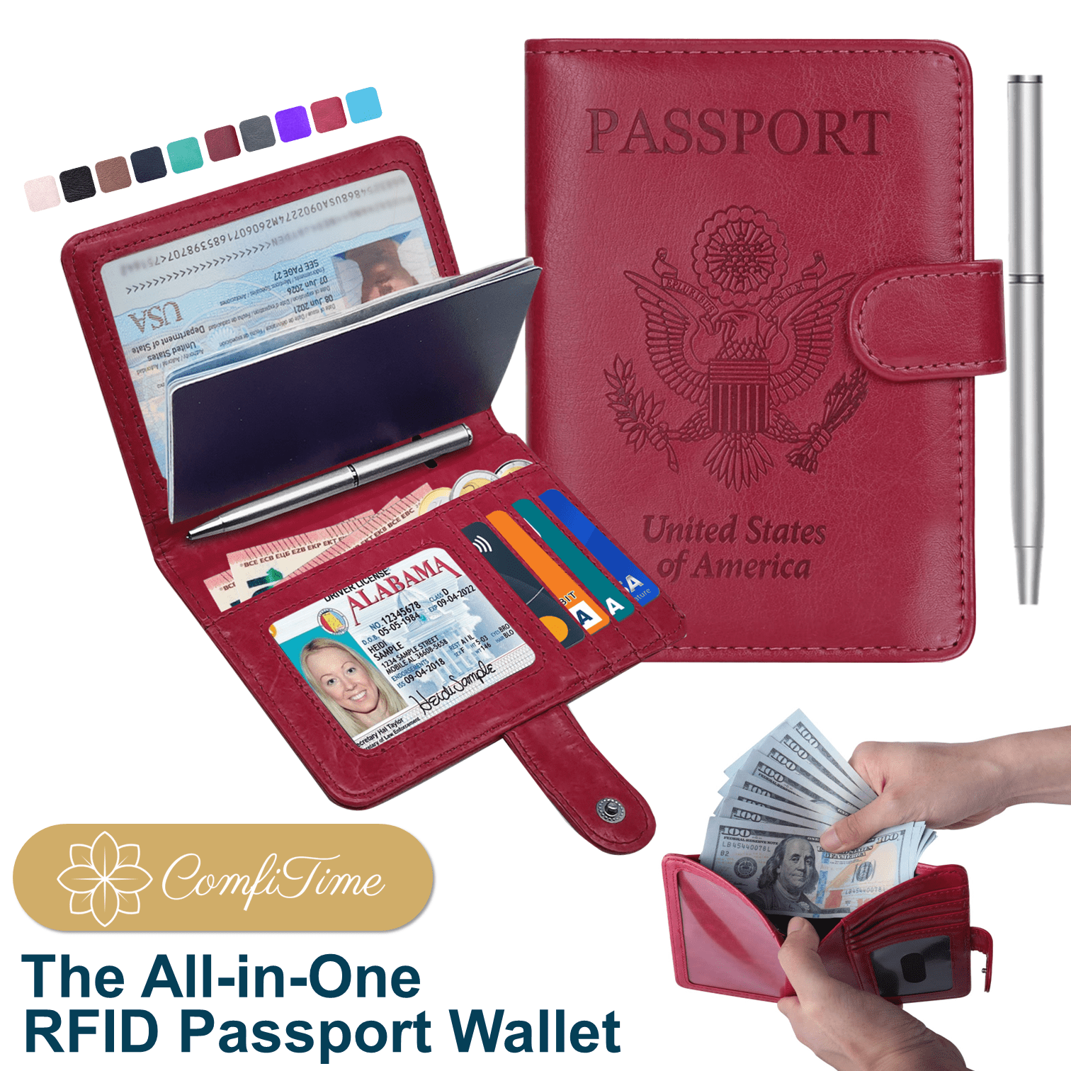 新品　正規品　BRIEFING FOLDING PASSPORT CASE briefing-passport_2.jpg