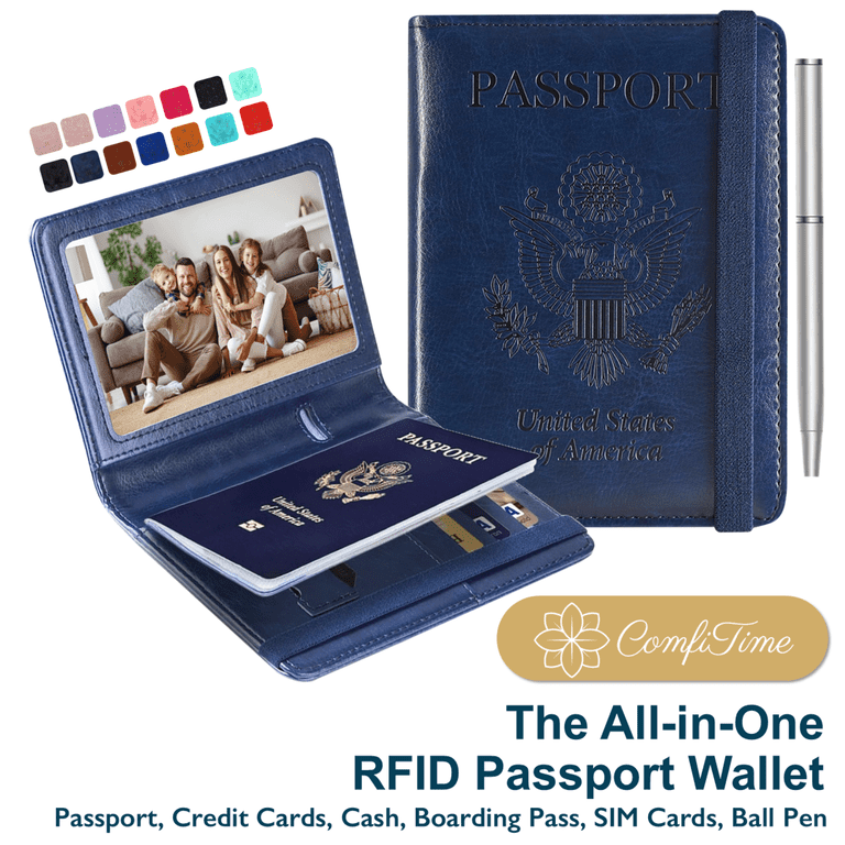 rfid blocking credit card & passport sleeves High Quality main image 0