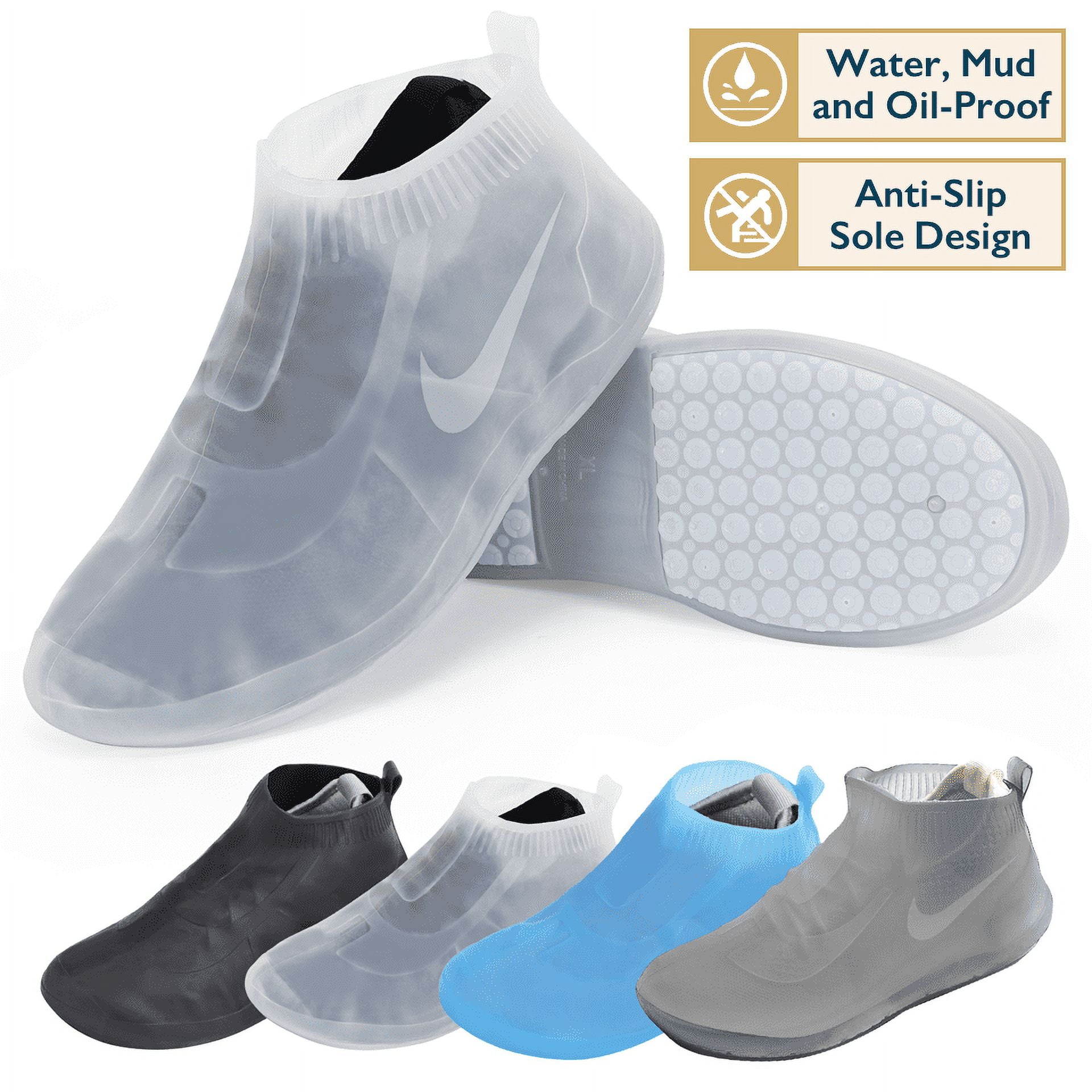 Nobby Hub Reusable Waterproof Silicone Shoe Covers for Kids, Men, and Women. Small