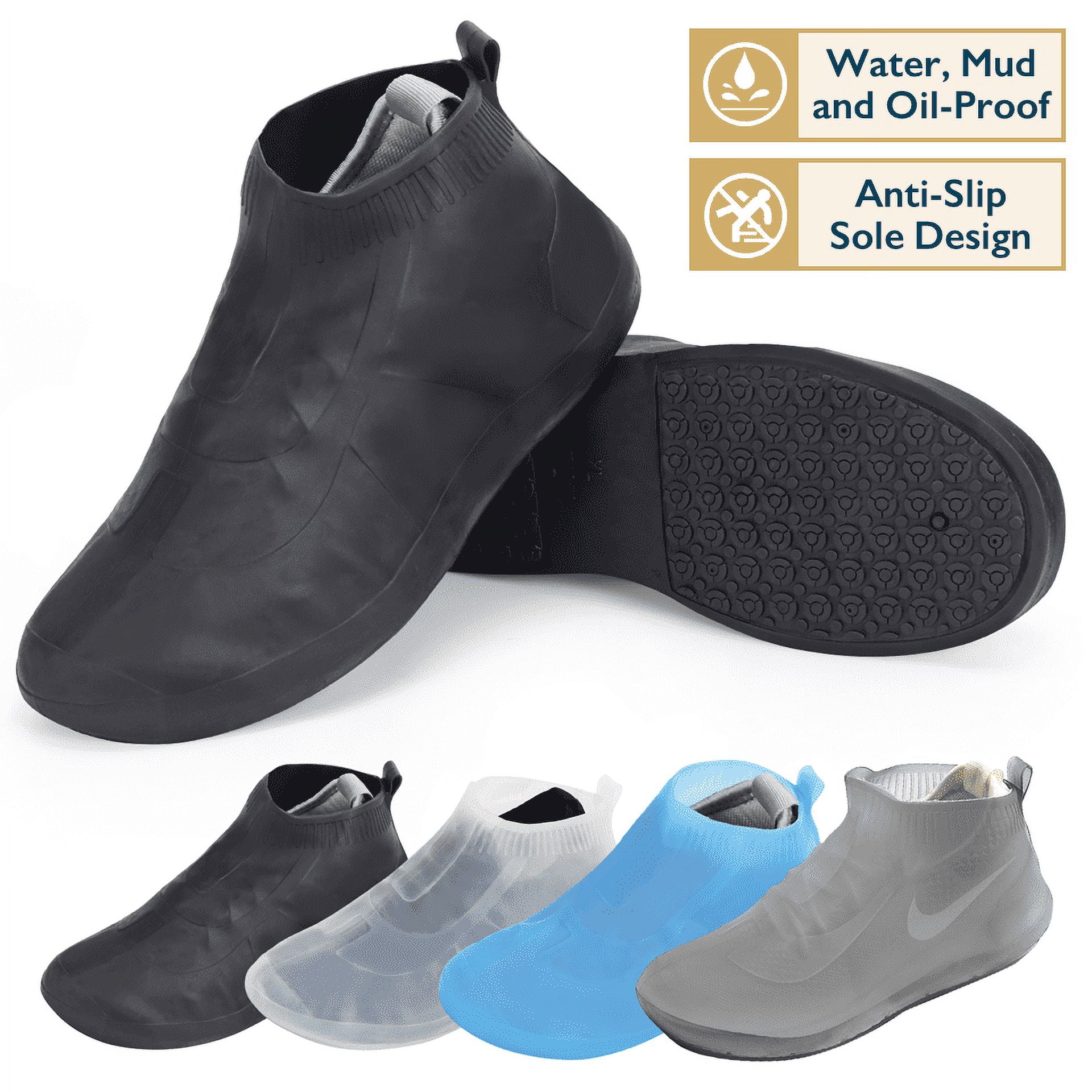 Unisex Protector Cover Outdoor Shoes Non-slip Shoe Cover Washable Reusable  
