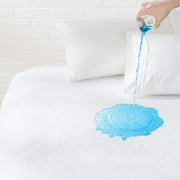 Comficlouds Waterproof Mattress Protector Bamboo Queen, Noiseless & Breathable