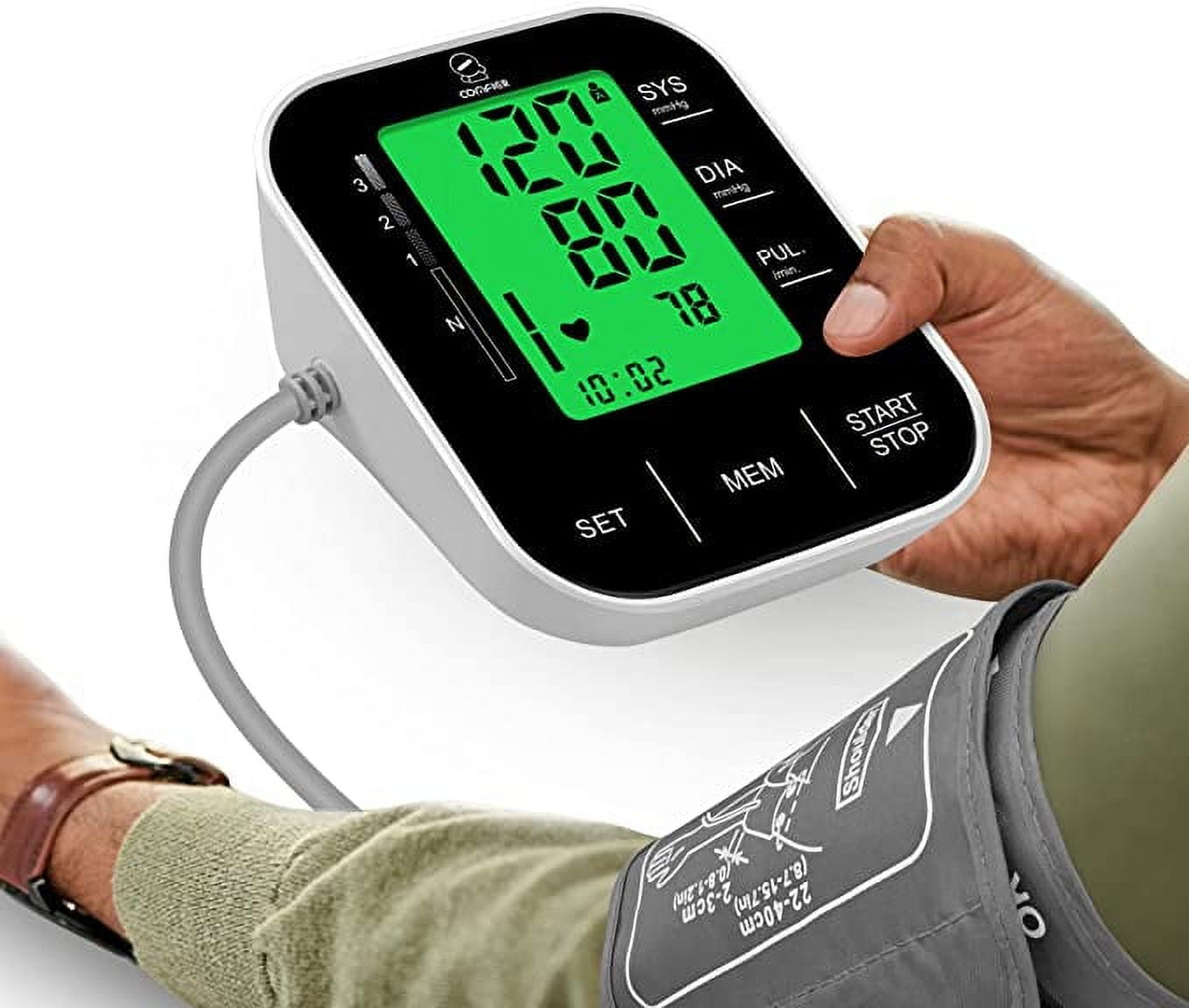 Comfier Arm Blood Pressure Monitor & Blood Pressure Cuff Machine