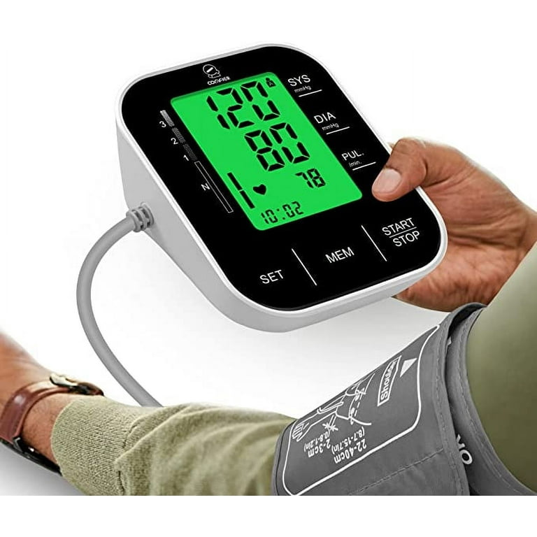 Comfier Arm Blood Pressure Monitor & Blood Pressure Cuff Machine for Home  Use Black 
