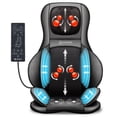 thumbnail image 1 of Comfier Back Massager with Heat Shiatsu Massage Chair Pad Air Compression Seat Cushion, Black, 1 of 8
