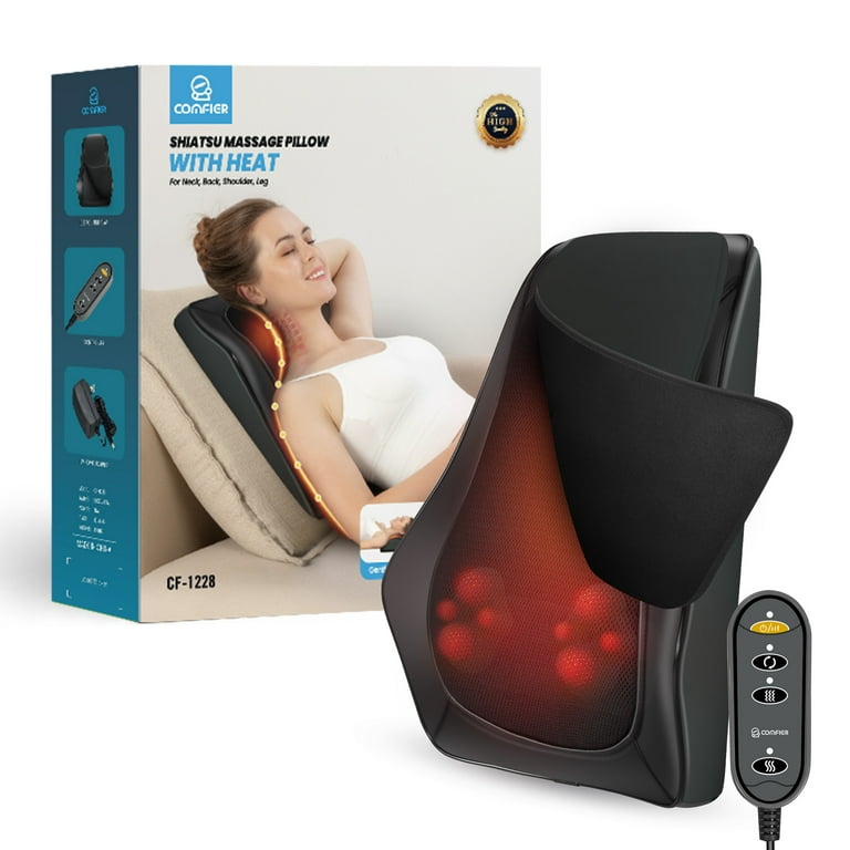 Massagers for Neck and Shoulder with Heat Shiatsu Kneading Neck