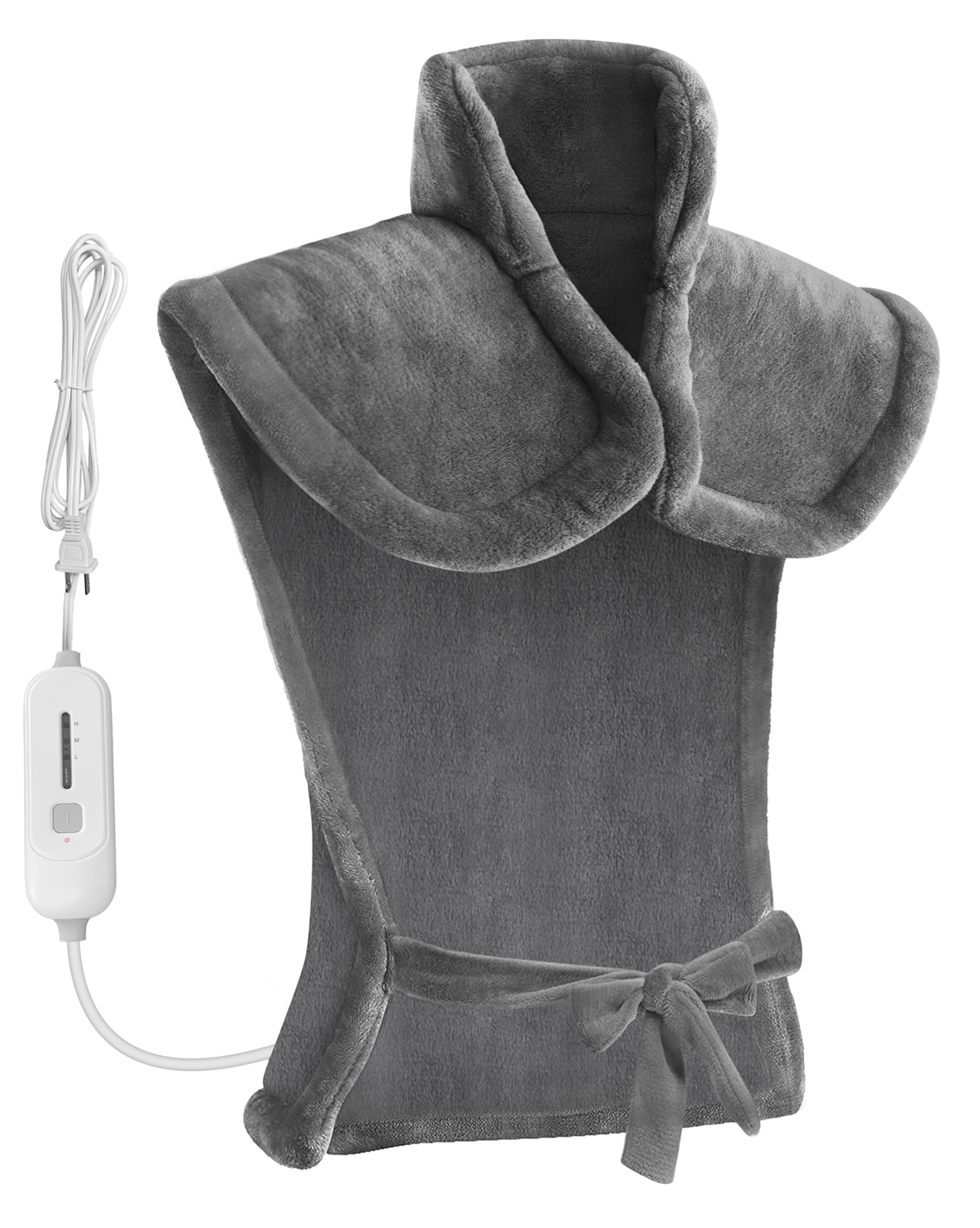 Comfier Large Heating Pad for Back Pain Relief, Soft Flannel Fast