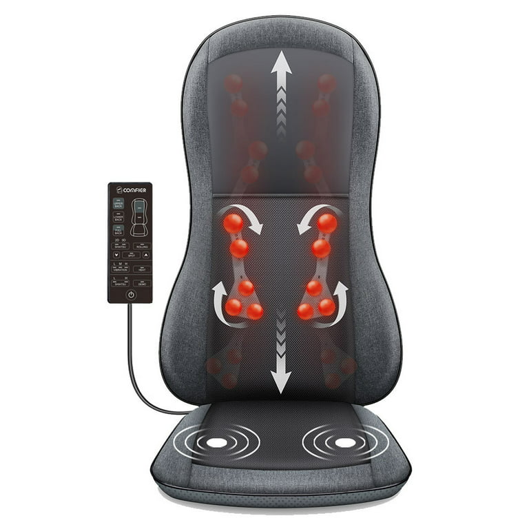 Comfier Shiatsu Neck & Back Massager 2D/3D Kneading Full Back Massager