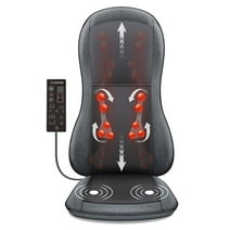Comfier Shiatsu Back Massager with Heat 10 Massage Nodes Massage Chair Pad 2D/3D Seat Cushion Massagers