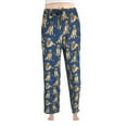 thumbnail image 1 of Comfies Golden Retriever Unisex Cotton Blend Pajama Bottoms - Gift for Pet Lovers, 1 of 7