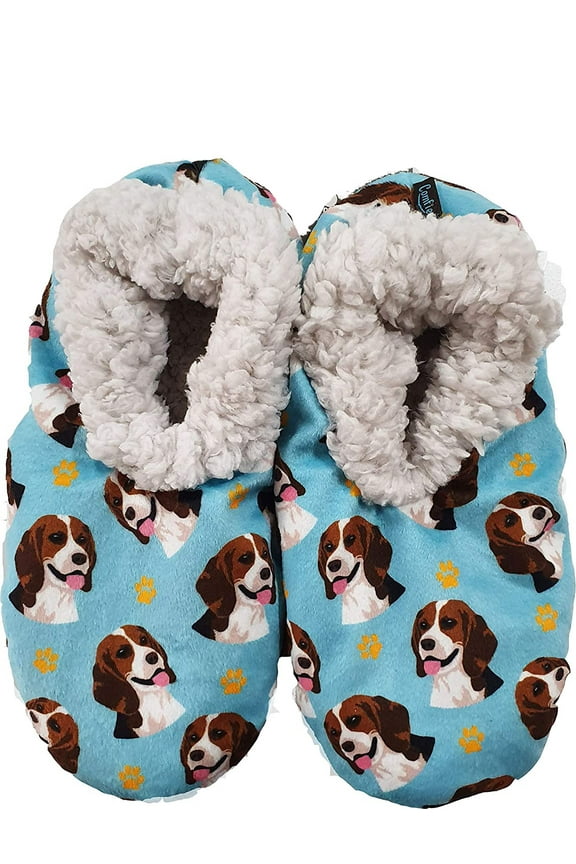 Super Soft Beagle Slippers - Unisex - One Size Fits Most - Cozy House Slippers - Non Skid Bottom