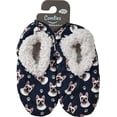 thumbnail image 1 of Comfies Super Soft French Bulldog Slippers - Unisex - One Size Fits Most - Cozy House Slippers - Non Skid Bottom, 1 of 7
