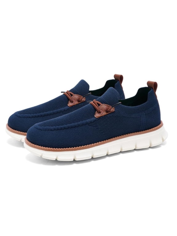 Comfofeet Casual Wide Toe Comfort Shoes - Slip-On Casual Sneakers with Arch Support, Lightweight & Cushioned for All-Day Wear, Work, Standing on Feet