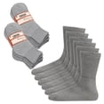 thumbnail image 1 of Comfora Diabetic Ankle Socks for Men and Women – 12 Pairs, Non-Binding, Seamless Toe, Cushioned Moisture-Wicking, 1 of 5