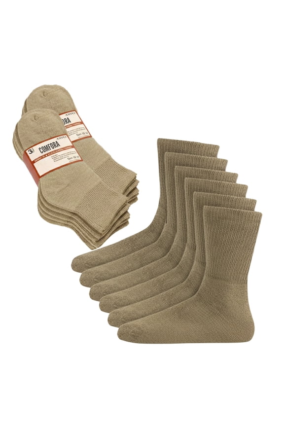 Diabetic Ankle Socks for Men and Women – 3 Pairs, Non-Binding, Seamless Toe, Cushioned Moisture-Wicking