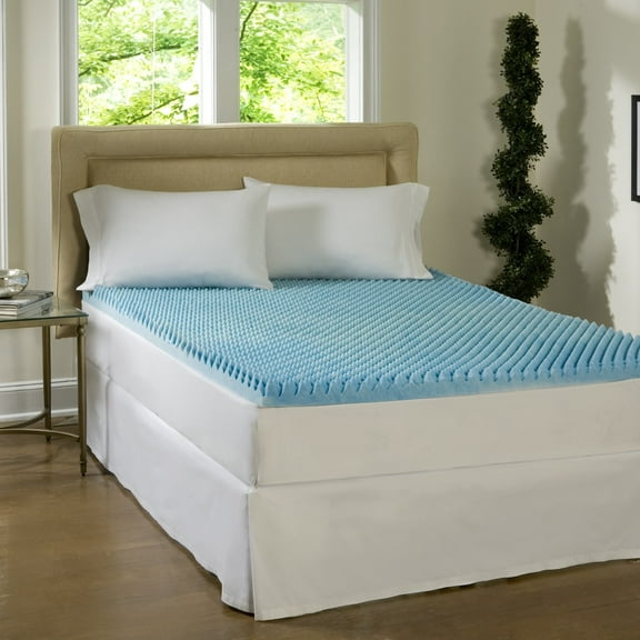 Comforpedic Loft from Beautyrest 3-inch Sculpted Gel Memory Foam Mattress Topper&nbsp;- Twin