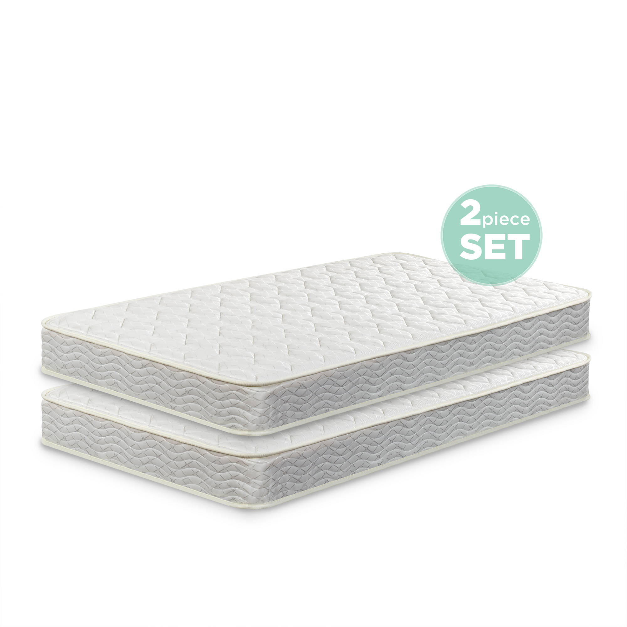 Comfort 6" Twin Pack Bunk Bed Spring Mattress - image 1 of 5