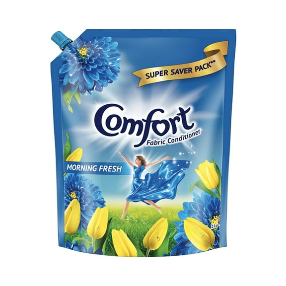 Comfort After Wash Morning Fresh Fabric Conditioner Pouch 2 Liter Pack
