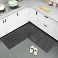 thumbnail image 1 of Comfort Anti Fatigue Standing Cushioned Kitchen Mats [Set of 2] - 18''x48 |18’’X30’’| Comfort and Support for Long Hours | Non-Slip, Water-Resistant | High-Quality Foam, 1 of 3