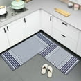 thumbnail image 1 of Comfort Anti Fatigue Standing Cushioned Kitchen Mats [Set of 2] - 18''x48 |18’’X30’’| Comfort and Support for Long Hours | Non-Slip, Water-Resistant | High-Quality Foam, 1 of 3