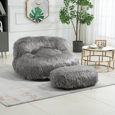 Majestic Home Goods Bean Bag Chair, Black - Walmart.com