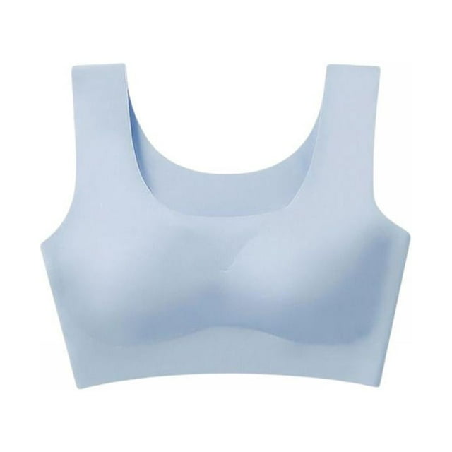 Comfort Bra Seamless Bras Wireless Bra for Women Full-Coverage Sport Daily Bra with Removable