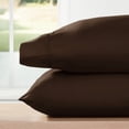 thumbnail image 1 of Comfort Canopy 2-Pack Pillowcase Set - Ultra Soft & Breathable, King, Chocolate, 1 of 10