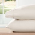thumbnail image 1 of Super Soft Pillowcase 2-Pack Set Ivory Standard/Queen Size Bedding by Comfort Canopy, 1 of 13