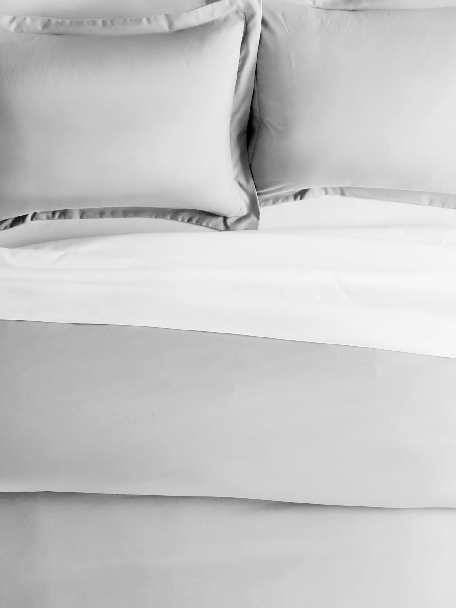 Gray king size pillow shams sale