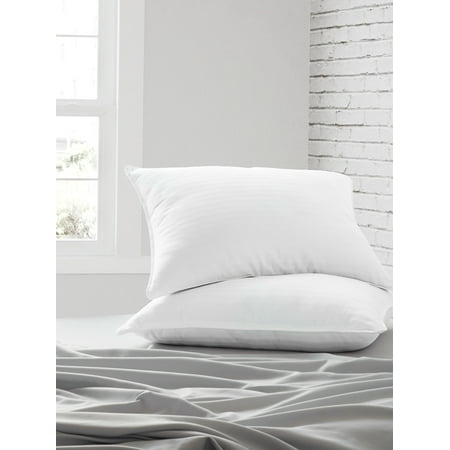 Cooling Gel Fiber Bed Pillow 2-Pack Standard/Queen Size For All Sleep Styles - Back, Side and Stomach Sleepers