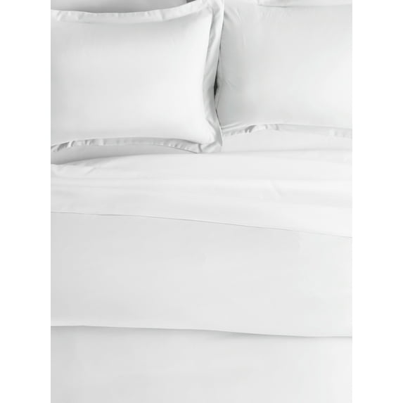 Comfort Canopy - 2 Pack White Pillow Shams Microfiber Ultra Soft for King Beds